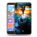 Дизайнерский пластиковый чехол для Nokia Lumia 1320 Джокер