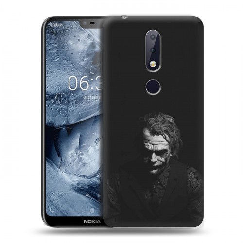 Дизайнерский пластиковый чехол для Nokia 6.1 Plus Джокер