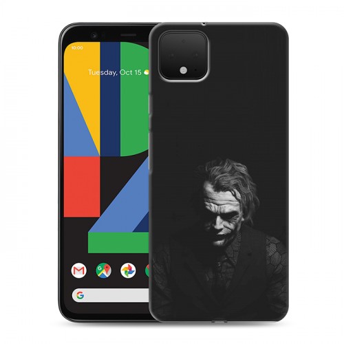 Дизайнерский пластиковый чехол для Google Pixel 4 Джокер