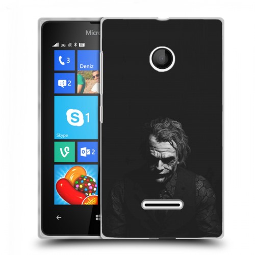 Дизайнерский пластиковый чехол для Microsoft Lumia 435 Джокер