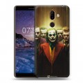 Дизайнерский пластиковый чехол для Nokia 7 Plus Джокер