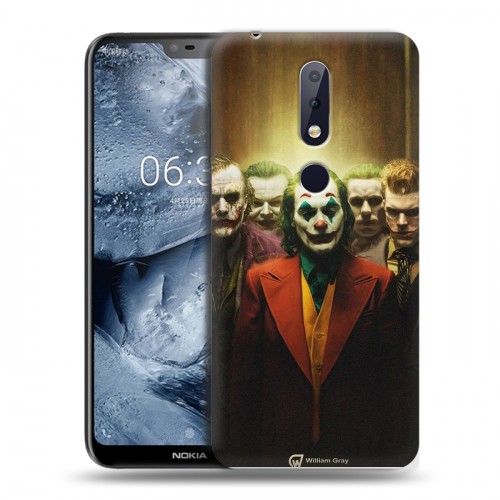 Дизайнерский пластиковый чехол для Nokia 6.1 Plus Джокер