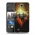 Дизайнерский пластиковый чехол для HTC Desire 300 Джокер