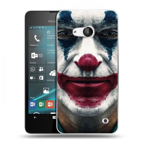 Дизайнерский пластиковый чехол для Microsoft Lumia 550 Джокер