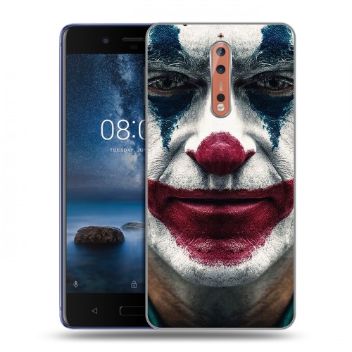 Дизайнерский пластиковый чехол для Nokia 8 Джокер