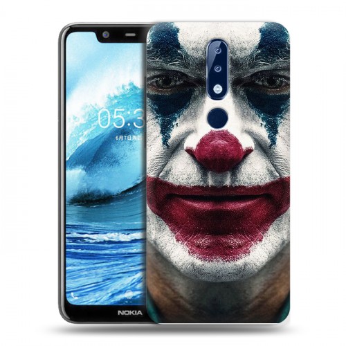 Дизайнерский силиконовый чехол для Nokia 5.1 Plus Джокер