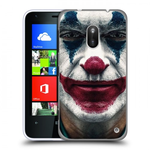 Дизайнерский пластиковый чехол для Nokia Lumia 620 Джокер