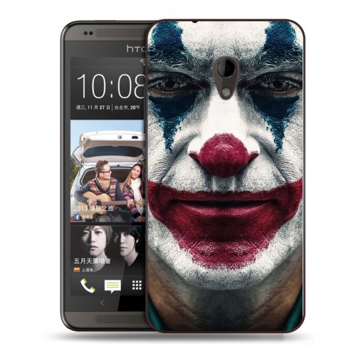 Дизайнерский пластиковый чехол для HTC Desire 700 Джокер