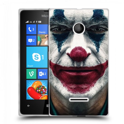 Дизайнерский пластиковый чехол для Microsoft Lumia 435 Джокер