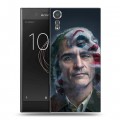 Дизайнерский пластиковый чехол для Sony Xperia XZs Джокер