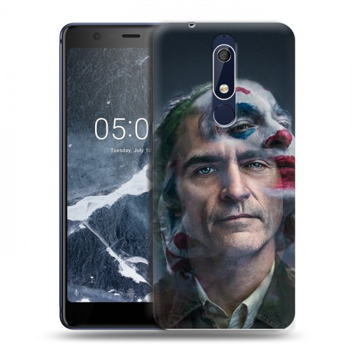 Дизайнерский пластиковый чехол для Nokia 5.1 Джокер