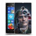 Дизайнерский пластиковый чехол для Microsoft Lumia 435 Джокер