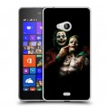 Дизайнерский пластиковый чехол для Microsoft Lumia 540 Джокер