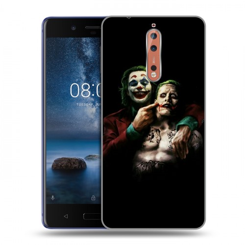 Дизайнерский пластиковый чехол для Nokia 8 Джокер