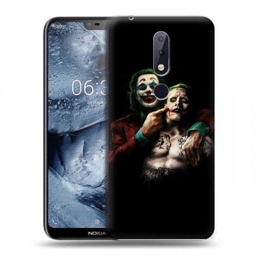 Дизайнерский пластиковый чехол для Nokia 6.1 Plus Джокер