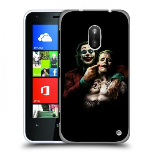 Дизайнерский пластиковый чехол для Nokia Lumia 620 Джокер