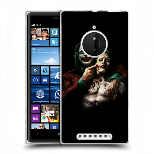 Дизайнерский пластиковый чехол для Nokia Lumia 830 Джокер