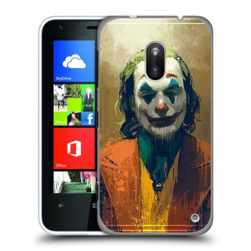 Дизайнерский пластиковый чехол для Nokia Lumia 620 Джокер