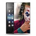 Дизайнерский пластиковый чехол для Sony Xperia acro S Джокер