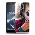 Дизайнерский пластиковый чехол для Nokia 5.1 Джокер