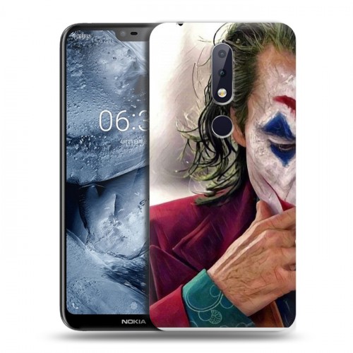 Дизайнерский силиконовый чехол для Nokia 6.1 Plus Джокер