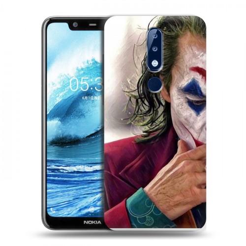 Дизайнерский пластиковый чехол для Nokia 5.1 Plus Джокер