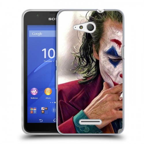 Дизайнерский пластиковый чехол для Sony Xperia E4g Джокер