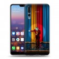 Дизайнерский силиконовый с усиленными углами чехол для Huawei P20 Pro Джокер