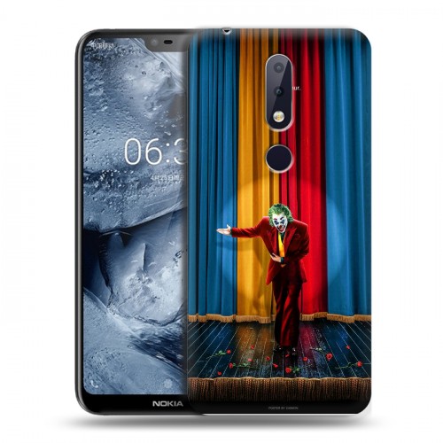 Дизайнерский пластиковый чехол для Nokia 6.1 Plus Джокер