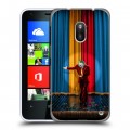 Дизайнерский пластиковый чехол для Nokia Lumia 620 Джокер