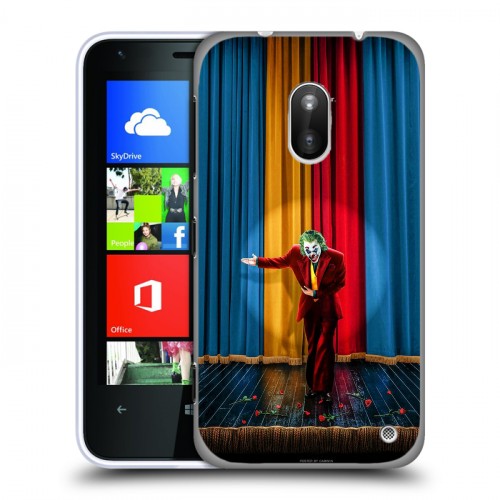 Дизайнерский пластиковый чехол для Nokia Lumia 620 Джокер