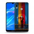 Дизайнерский пластиковый чехол для Huawei Y6 (2019) Джокер