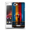 Дизайнерский пластиковый чехол для Sony Xperia L Джокер