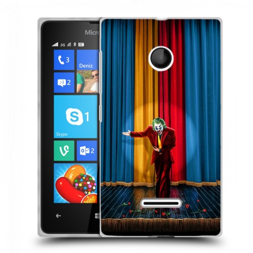 Дизайнерский пластиковый чехол для Microsoft Lumia 435 Джокер