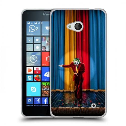 Дизайнерский пластиковый чехол для Microsoft Lumia 640 Джокер