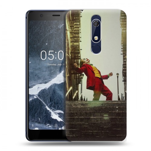 Дизайнерский пластиковый чехол для Nokia 5.1 Джокер