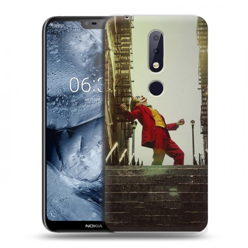 Дизайнерский пластиковый чехол для Nokia 6.1 Plus Джокер