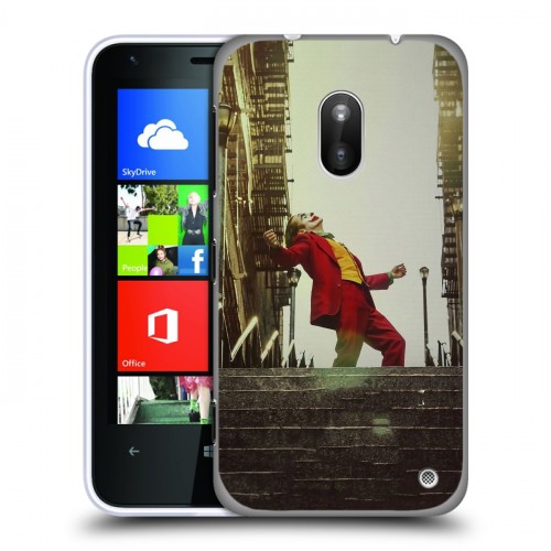 Дизайнерский пластиковый чехол для Nokia Lumia 620 Джокер