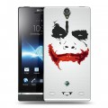 Дизайнерский пластиковый чехол для Sony Xperia S Джокер