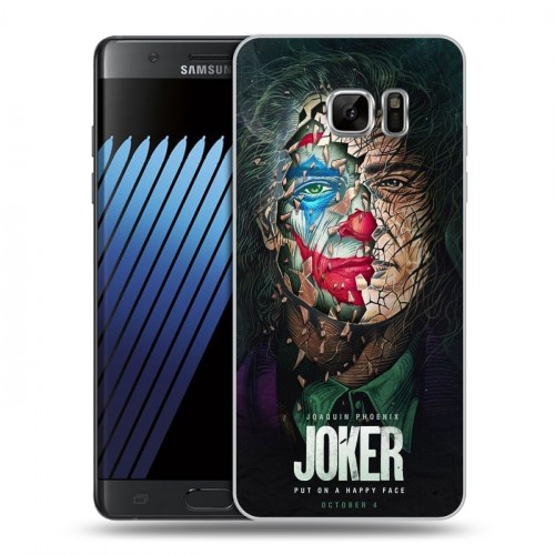 Дизайнерский пластиковый чехол для Samsung Galaxy Note 7 Джокер