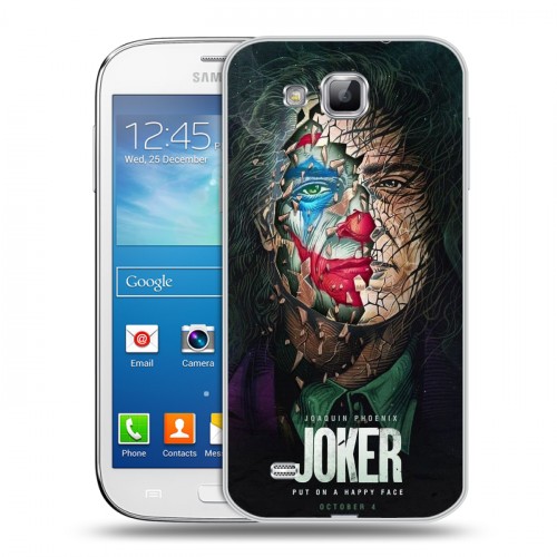 Дизайнерский пластиковый чехол для Samsung Galaxy Premier Джокер