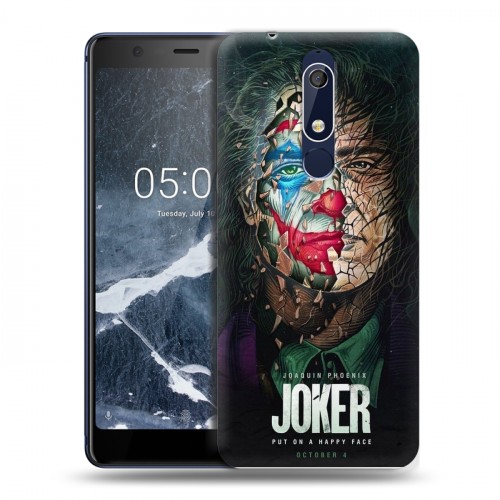 Дизайнерский пластиковый чехол для Nokia 5.1 Джокер