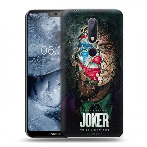 Дизайнерский пластиковый чехол для Nokia 6.1 Plus Джокер