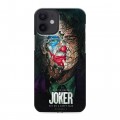 Дизайнерский силиконовый с усиленными углами чехол для Iphone 12 Mini Джокер
