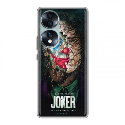 Дизайнерский силиконовый с усиленными углами чехол для Huawei Honor 70 Джокер