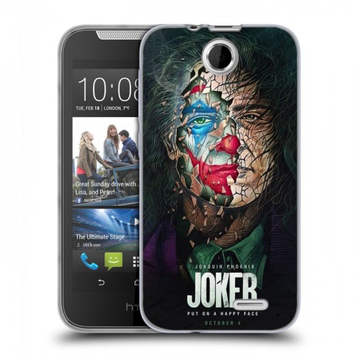 Дизайнерский силиконовый чехол для HTC Desire 310 Джокер