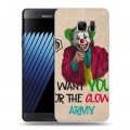Дизайнерский пластиковый чехол для Samsung Galaxy Note 7 Джокер