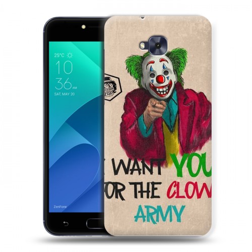 Дизайнерский пластиковый чехол для ASUS ZenFone 4 Selfie Джокер