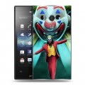 Дизайнерский пластиковый чехол для Sony Xperia acro S Джокер