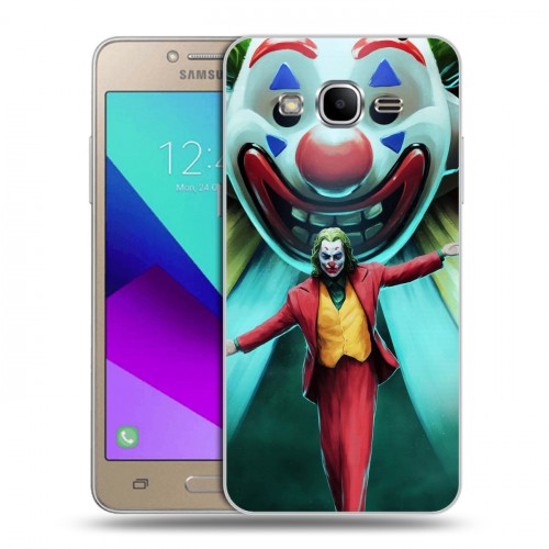 Дизайнерский силиконовый с усиленными углами чехол для Samsung Galaxy J2 Prime Джокер